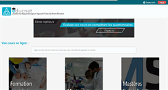 Desktop Screenshot of educnet.enpc.fr